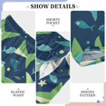 thumbnail image 6 of FORMRS Boys Pajama Pants with Pockets Size 9-10Y Kids Lounge Sleep Bottoms, Sharks Pattern, 6 of 8