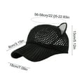 thumbnail image 3 of RKSTN Cute Sun Hat for Women, Running Cap Breathable Mesh Hat - Excellent Ventilation, Lightweight Baseball Cap, 3 of 6