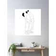 thumbnail image 2 of Harry And Sally Poster Wall Art, Modern Wall Decor For Living Room Bedroom, 30x30 UNFRAMED, 2 of 3