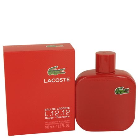 (pack 3) Lacoste Eau De Lacoste L.12.12 Rouge By Lacoste Eau De Toilette Spray3.3 oz