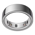 thumbnail image 1 of Monitor de sueño y actividad física Smart Ring OURA Ring 4, plateado, tamaño 13, 1 of 8