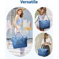 thumbnail image 7 of Travel Duffel Bag for Spirit Airlines Personal Item Bag 18x14x8 Underseat Carry on Cabin Bags Underseat, Expandable Weekend Overnight for Women Men, 7 of 7