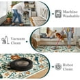 thumbnail image 5 of Lahome Decor 5'x7' Boho Bird Area Rugs,Floral Rug for Living Room Machine Washable,Soft Indoor Carpet,Non-Slip Low Pile for Bedroom Dining Room Playroom Office,Beige, 5 of 9