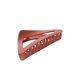 thumbnail image 1 of Jumpingount Pinza de pelo acrílica para mujer, reemplazo de Color sólido, Triangular, peluquería, tamaño libre, pinzas para niñas, adorno Accesorio para el cabello Rojo naranja Jumpingount AP013948-05, 1 of 6