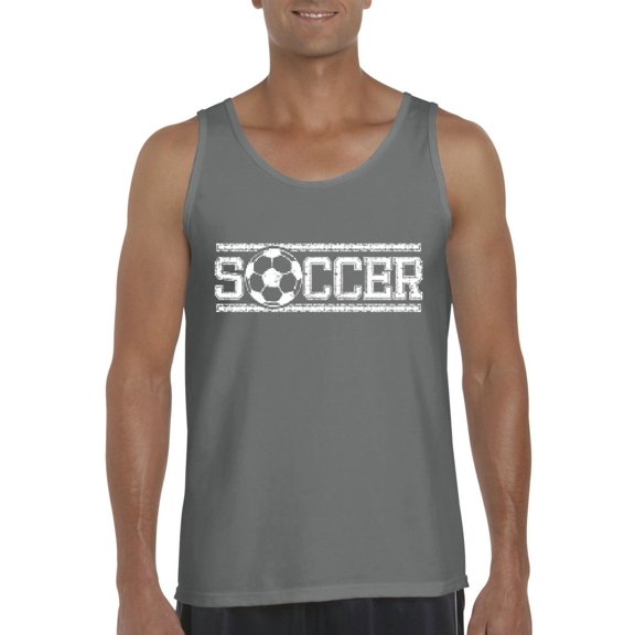 Normal is Boring - Men's Tank Top for Men, up to Men Size 3XL - Soccer With Ball