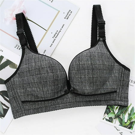

Fiudx Lactation without steel ring front open button pregnant women s underwear Ladies Underwear