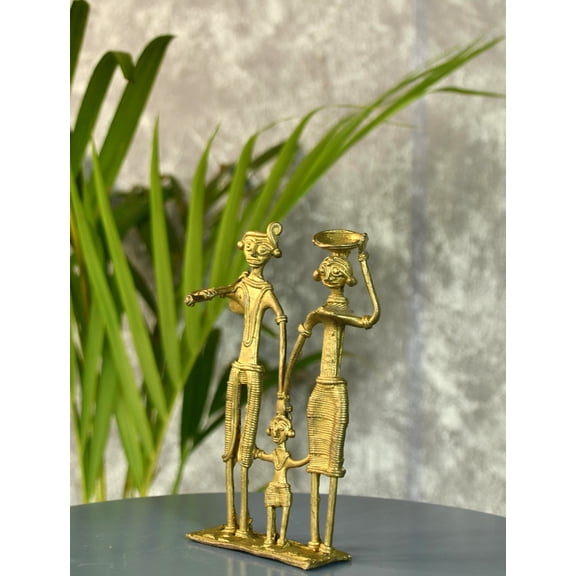 Sowpeace Golden Brass Family first 5 inch Figurine Pack of 1