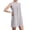 *Gray, variant on ClodeEU Women's Linen Blend Sleeveless Crewneck Dress,Solid Color Casual Summer Mini Dress Green,Women's Plus L