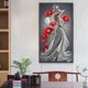 thumbnail image 2 of 5d DIY Diamante Flores Arte 40x70cm Rojo, 2 of 9