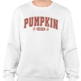 thumbnail image 2 of Arch Pumpkin Queen Sweatshirt Unisex Small White, 2 of 5