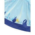 thumbnail image 3 of WIBACKER Toddler Birthday Princess Mermaid Dress Little Girls Cotton Christmas Party Dress Up Kids Tulle Dresses, 3 of 10