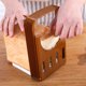 thumbnail image 1 of Toast Bread Slicer Stand Bakeware Slicing Loaf Cutter Rack Foldable Sandwich Skiving Machine Cutting Guide Home Kitchen GadgetsbrownUnited Kingdom He Qiyong unisex, 1 of 1