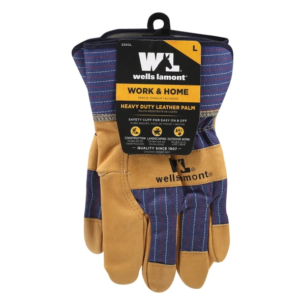 Wells Lamont Wells Lamont Men's Large Grain Pigskin Leather Work