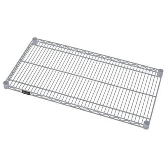 Quantum Storage Systems 1436GY Wire Add-On Shelf Gray Epoxy 36" W x 14" D
