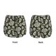 thumbnail image 3 of Balery Skull with Dollar Pantalones cortos deportivos para mujer con forro y dos bolsillos, elásticos, para entrenamiento, gimnasio, yoga-X-Large, 3 of 7