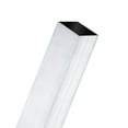 thumbnail image 1 of Tubo cuadrado de aluminio 6063 de 300 mm, 1 paquete, 30x30 mm de ancho exterior, 1 mm de grosor de pared, tubería de aluminio sin costura para construcción de marcos, 1 of 6