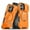 Orange, variant on Allytechgroup for iPhone 16 Case with Stand, [Slide Camera Cover] with 1X Screen Protectors  Heavy Drop Shockproof Protective Cover for Women Men, Black