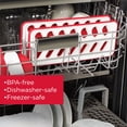 thumbnail image 5 of Rubbermaid 6013371 Plastic & Silicone Ice Tray, Red & White, 5 of 5