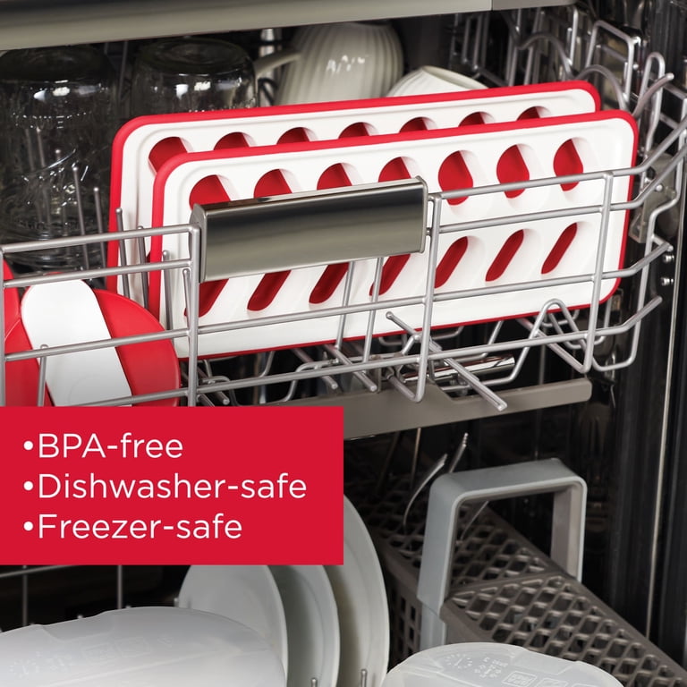 Rubbermaid Plastic & Silicone Ice Tray - Release - Walmart.com