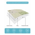 thumbnail image 4 of Twin XL Quilt Bedding Set, Spring Floral Reversible Summer Quilt 3 Pieces, Yellow Flowers Botanical Patchwork Grid Bohemia Lightweight Bedspreads Coverlets with 2 Pillow Shams for All Seasons, 4 of 5