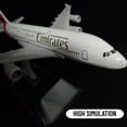 thumbnail image 2 of Réplica de avión de Metal para niños, escala 1:400, A380, B777, avión fundido a presión, Avión de aviación, juguetes coleccionables, 2 of 5