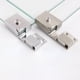 thumbnail image 5 of Cierre de puerta de vidrio Perfecl Bisagra de Aleación de zinc con tornillos, 5 of 8