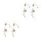 thumbnail image 2 of Qarigey 1 Pair Women Earrings Insect Ears Ear Clip Decor Party Jewelries Females Earring Ornaments Decorations Fashion Dating 2piezas, 2 of 6