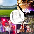 thumbnail image 2 of Paokuoon Sac à Bandoulière Transparent avec Sangle Réglable Grande Capacité Imperméable Approuvé pour Stade Petit Sac à Main Transparent Robuste, 2 of 8
