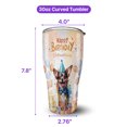 thumbnail image 5 of Watercolor Chihuahua Happy Birthday Celebration Balloons Gift Party 30oz Stainless Steel Tumbler Insulated Cup with Lid Dog Lover Gifts Idea - 00028, 5 of 5