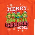 thumbnail image 3 of Teenage Muntant Ninja Turtles - Merry Christmas Dude  - Men's Short Sleeve Graphic T-Shirt, 3 of 5
