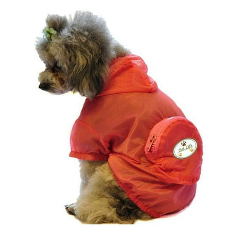 UPC: 0858342340090 | Pet Life ®  Thunder Paw  Ultimate Waterproof Collapsible Multi-Adjustable Travel Dog Raincoat