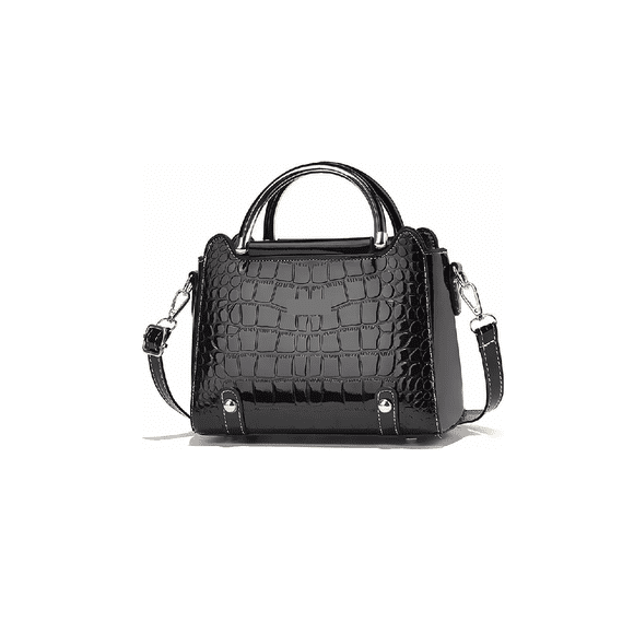 Bolsa Bandolera Mujer Moda Cartera Crossbody Tote Hombro negro