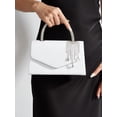 thumbnail image 5 of RUMANLAND Women's Rhinestone Handle Clutch Purse Sparkle Crystal Tassel Evening Bag for Wedding Party, 5 of 7