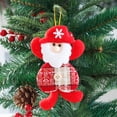 thumbnail image 2 of Mchoice Christmas Ornaments Gift Santa Claus Snowman Rein deer Toy Hang Decorations on Clearance, 2 of 2