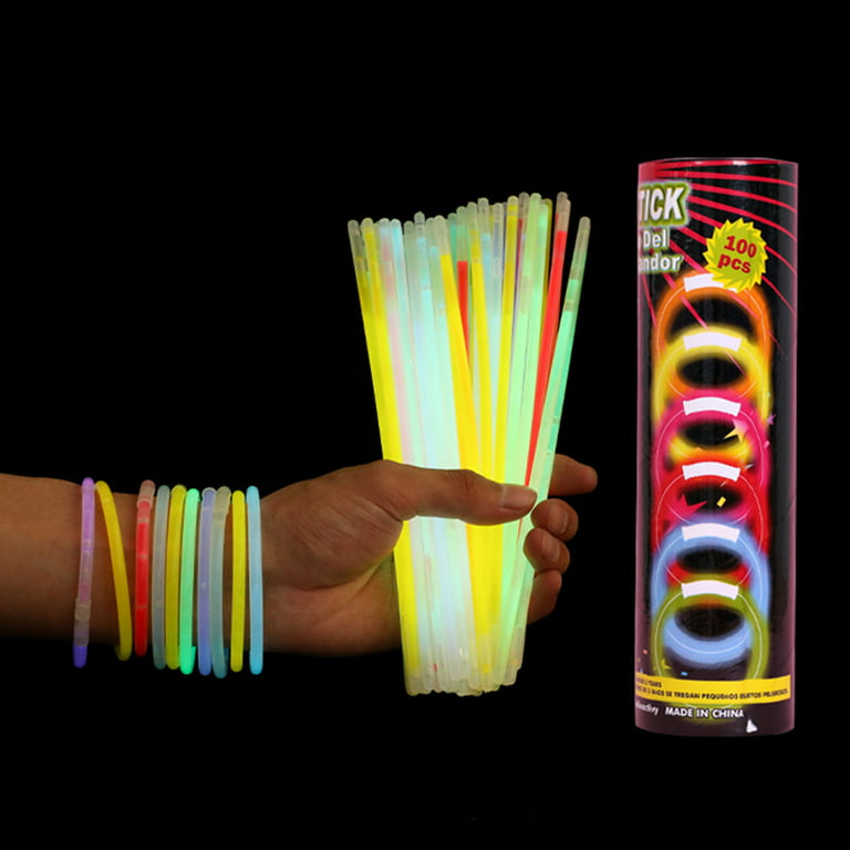 Pulseras luminosas Glow Stick x 100, 029506