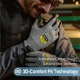 thumbnail image 4 of Guantes resistentes a cortes DEX FIT Cru553 Green XS (6), 1 par, 4 of 7