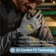 thumbnail image 4 of Guantes resistentes a cortes DEX FIT Nivel 5 Cru553-3D-Ajuste cómodo Agarre firme Delgado y liviano Compatible con pantalla táctil Durable Transpirable Lavable a máquina; Azul S (7) 1 par, 4 of 7