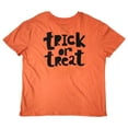 thumbnail image 2 of Womens Orange Short Sleeve Jack-O-Lantern Pumpkin Halloween Tee Shirt Medium, 2 of 2
