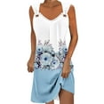 thumbnail image 2 of Fankiway Robe Camisole Élégante à Imprimé Géométrique pour Femmes, Col Rond, Robes de Plage pour Femmes, Grande Taille, Robes de Plage pour Femmes, 2 of 5