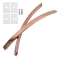 thumbnail image 4 of HEALEEP  Door Pull Glass Shower Handle Brushed Nickel Showers Silver, 4 of 8