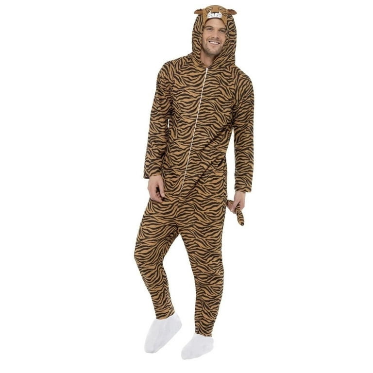 Tiger Costume Adult Orange Black Tiger Costume Adult Orange Black