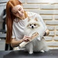 thumbnail image 6 of Pet Supplies Dog Hair Vacuum Trimmer with LED Light Low Noise Rechargeable Cordless Grooming Tool for Dogs and Cats, 6 of 7