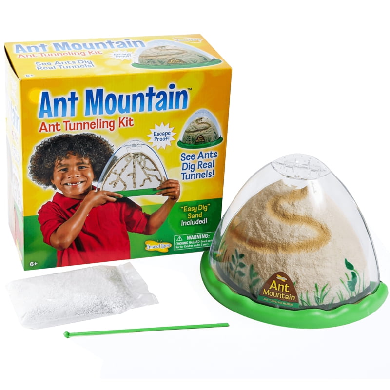 Insect Lore Ant Farm Two Sided Ant Mountain Includes Habitat, Sand