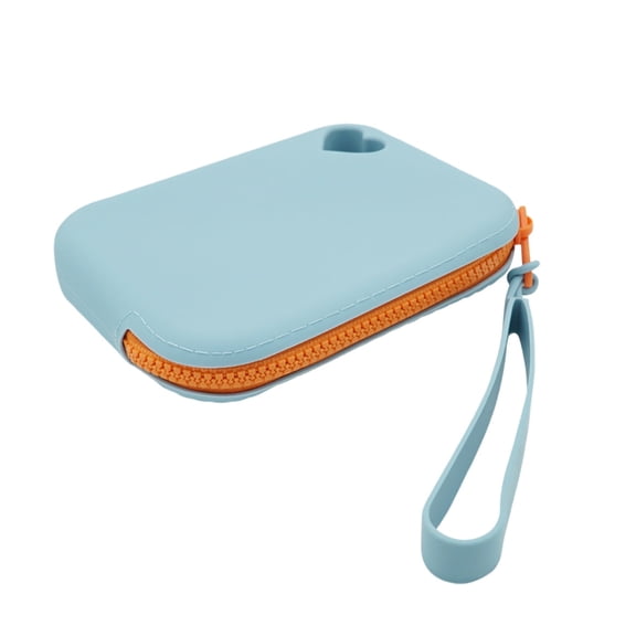 Large Silicone Makeup Bag Travel Toiletry Organizer for Women Portable Cosmetic Storage Zipper Pouch Purse with Handle