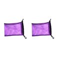 thumbnail image 3 of Transemion Dive Swimming Drawstring Mesh Bag Storage for Gear Diving Snorkel Purple 9 Inch x 6.5 Inch 2Set, 3 of 6