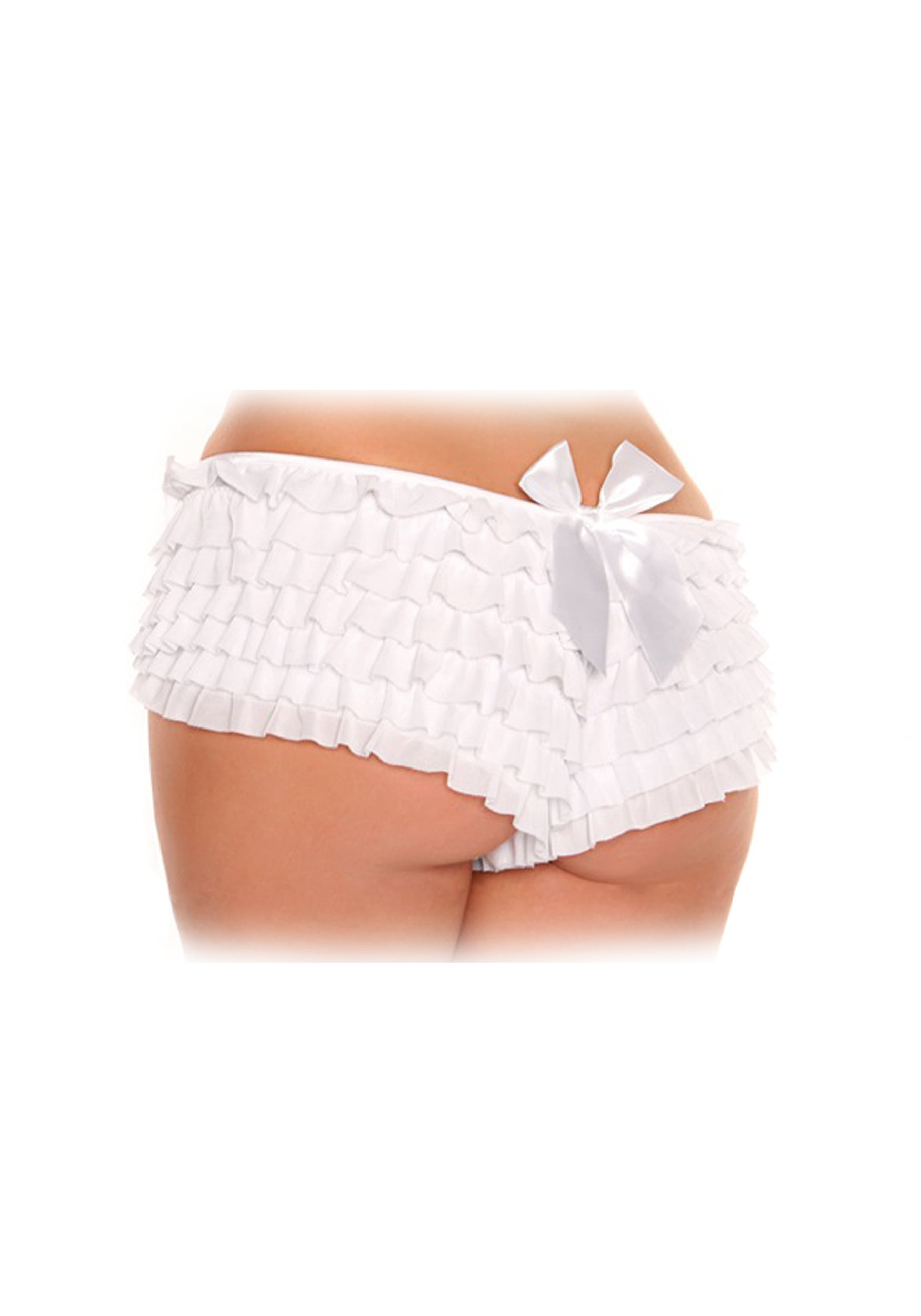 sand Kanon besværlige Womens Plus Size White Ruffled Panties - Walmart.com