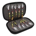 thumbnail image 2 of Kit de equipo de Señuelos de pesca Jadeshay 10 piezas rotación Lentejuelas, 2 of 8