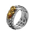 thumbnail image 1 of Anillo Feng Shui Original Vintage para hombres y mujeres, amuletos para la buena suerte y protección de la riqueza, joyería de sapo dorado, 1 of 4