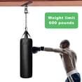thumbnail image 3 of Hanging Kits Hammock Chair Hardware, Heavy Duty Swing Hanger with Chain for Indoor Outdoor Playground Hanging Hammock Chair Punching Bags, Screws, LB Capacity, .ft, Rotation, 3 of 8