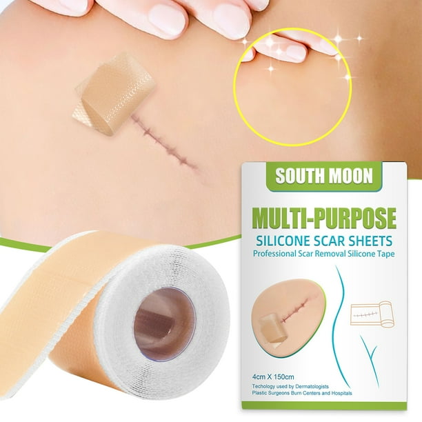 HOTBEST Silicone Scar Sheets ( x 60Inch-3M), Silicone Scar Strips, Silicone Scar Tape Roll, Medical Grade, Reusable Scar Gel, Professional Scar Removal Sheets HOTBEST Silicone Scar Sheets ( x 60Inch-3M), Silicone Scar Strips, Silicone Scar Tape Roll, Medical Grade, Reusable Scar Gel, Professional Scar Removal Sheets